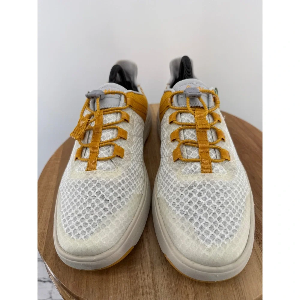 Stio Colter Low Women's Mustard Yellow White Mesh Bungee Sneakers Size‎ 8.5